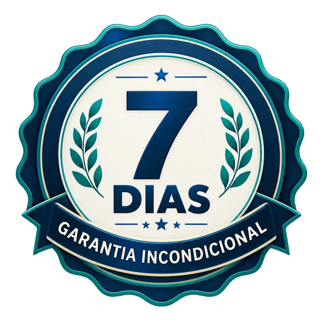 Garantia incondicional de 7 dias