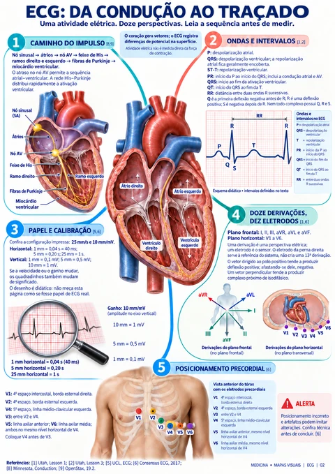 ECG: condução e registro